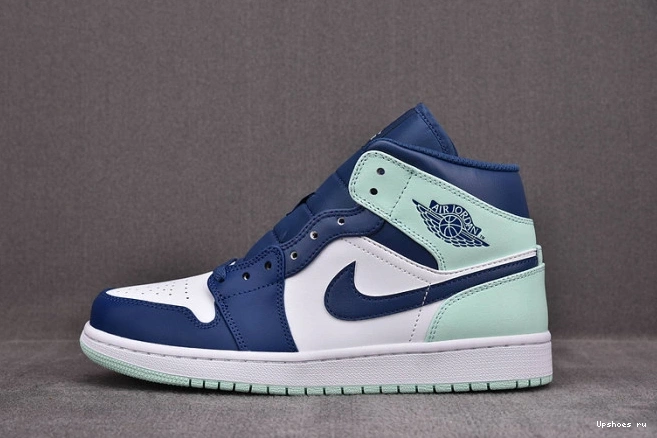 Blue 554725-413 Mid Mint Jordan 1 0920